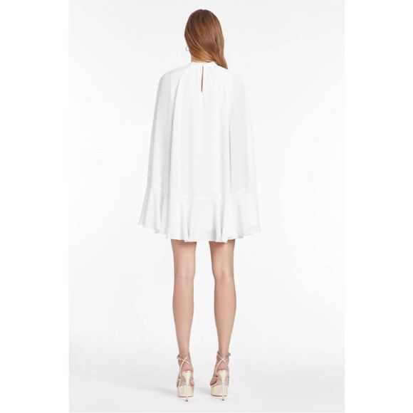 Amanda Uprichard Sancerre Mini Dress in Ivory - Picture 5 of 7